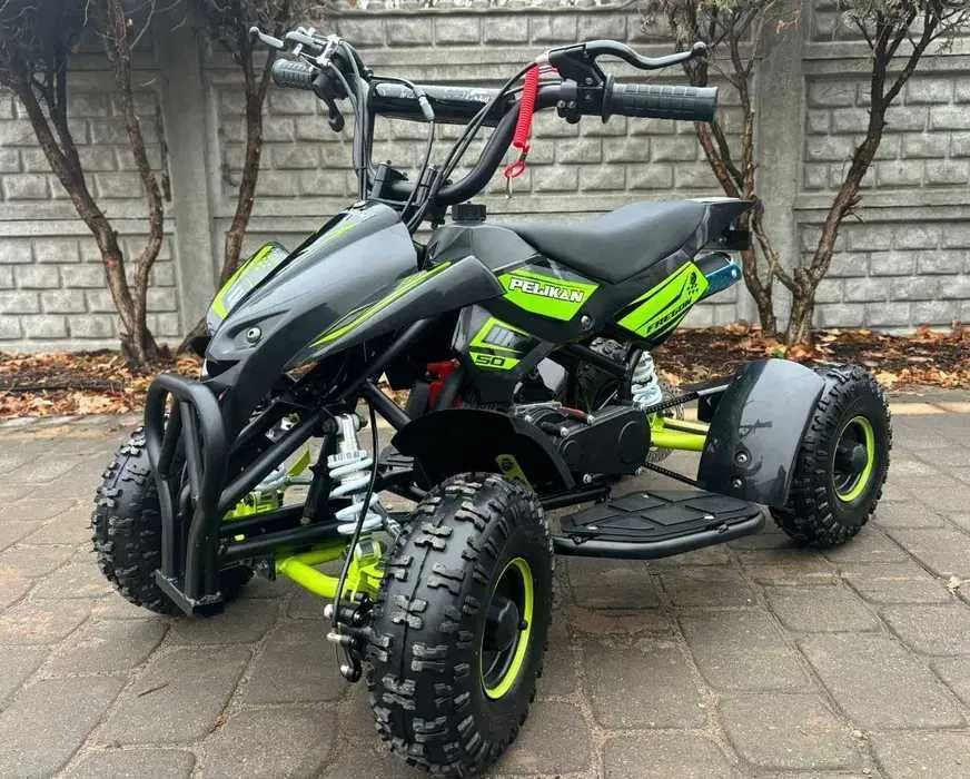 MINI QUAD 50 Dla dzieci Pelikan Dragon M4 Dostawa Regulacja Prędkości