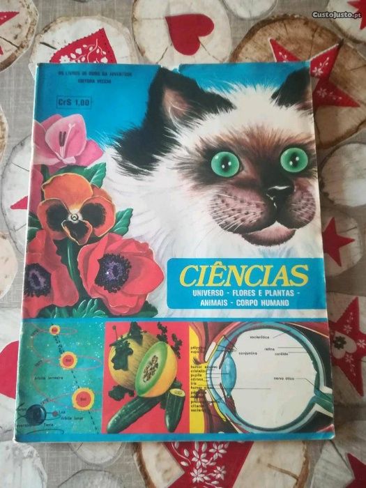 Caderneta - Ciências/Universo/Flores/Animais /Corpo Humano