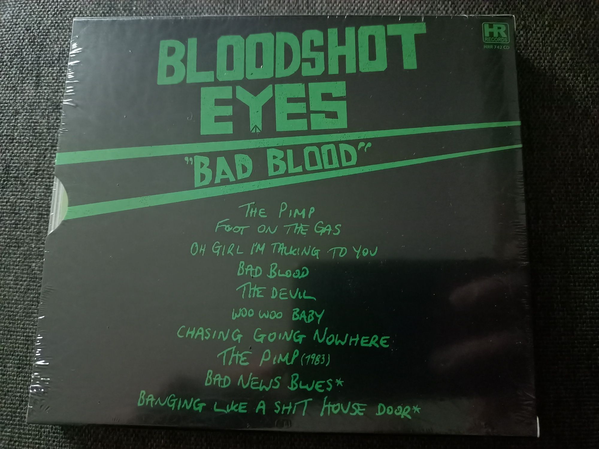 Bloodshot Eyes - Bad Blood (CD, Album, Sli)(folia)