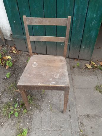 krzesło drewniane do renowacji