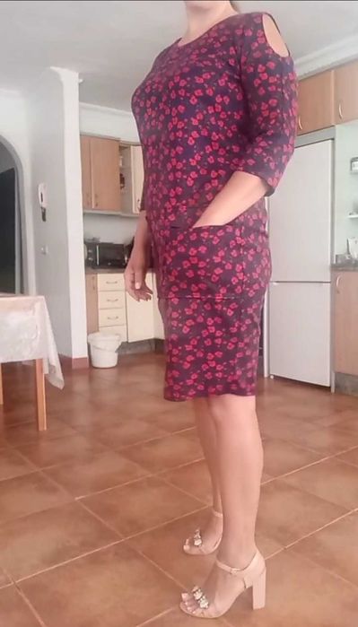 Платье трикотажное  S-M