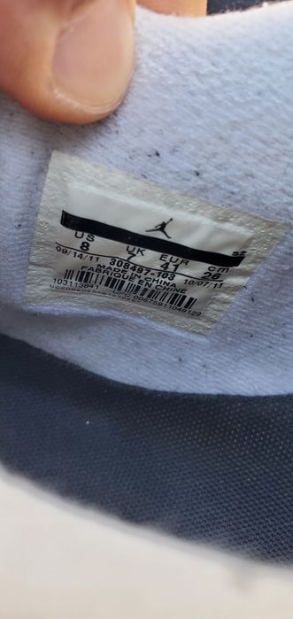 Air Jordan 4 White Cement 41 size Оригінал 100%