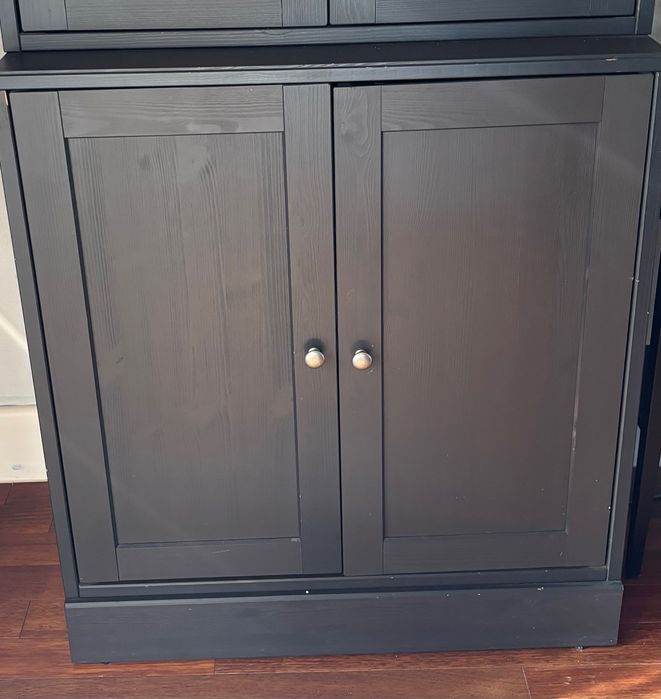 Ikea Havsta kombinacja ze szklanymi drzwiami 81x47x212 cm