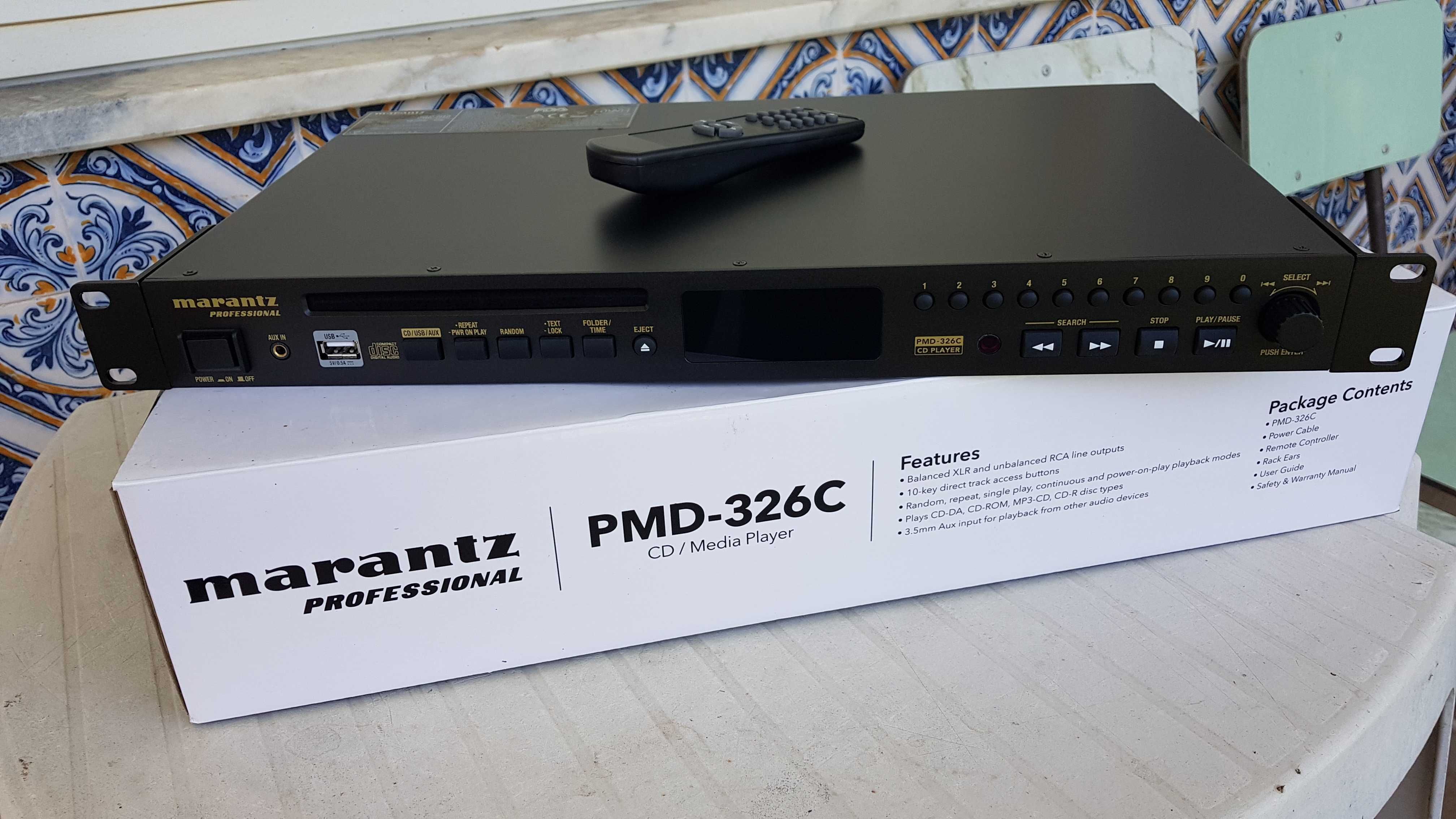 Leitor de CD/Media Player Marantz PMD-326C