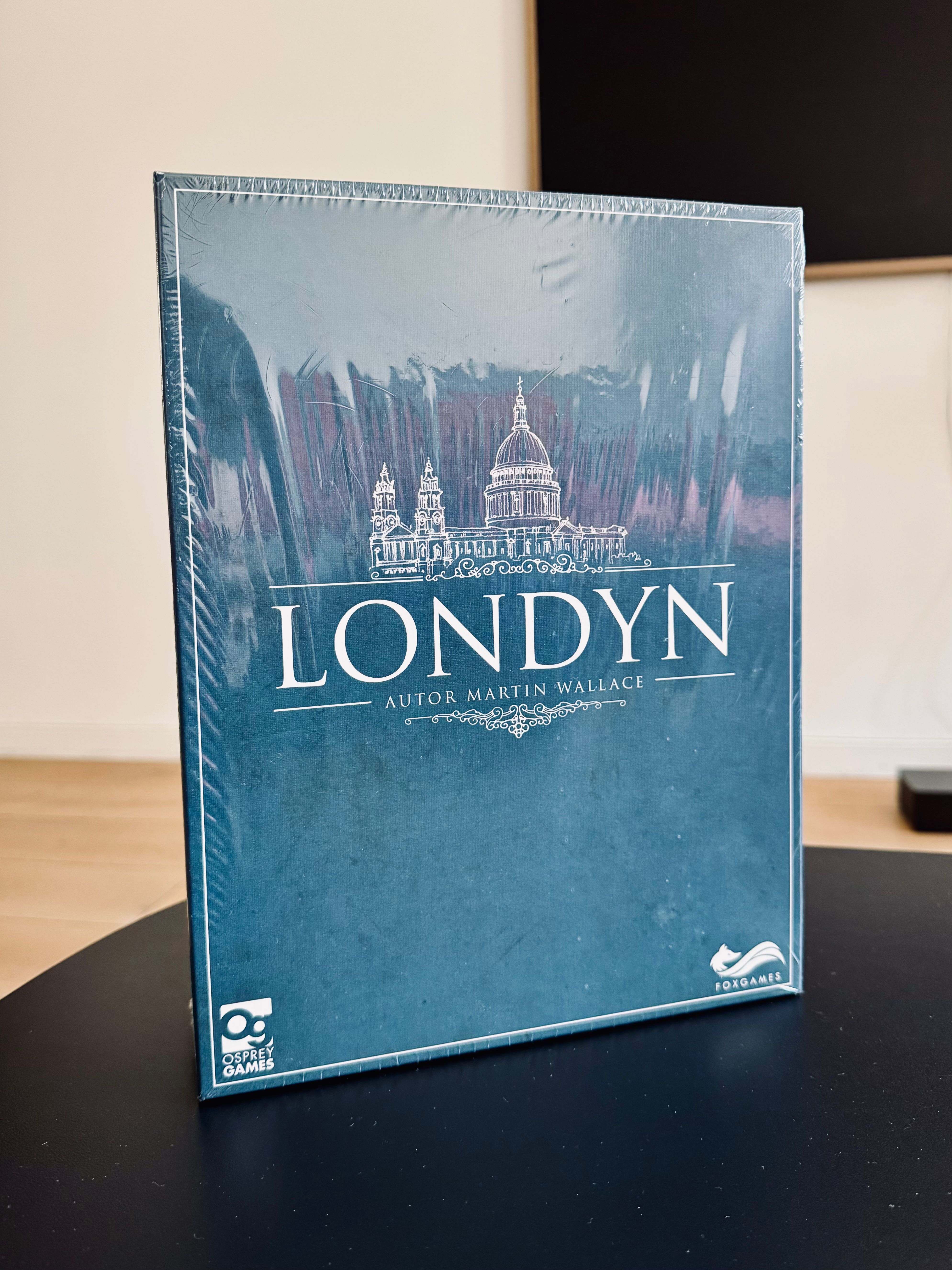 Londyn – gra planszowa (FoxGames), nowa, nieodpakowana