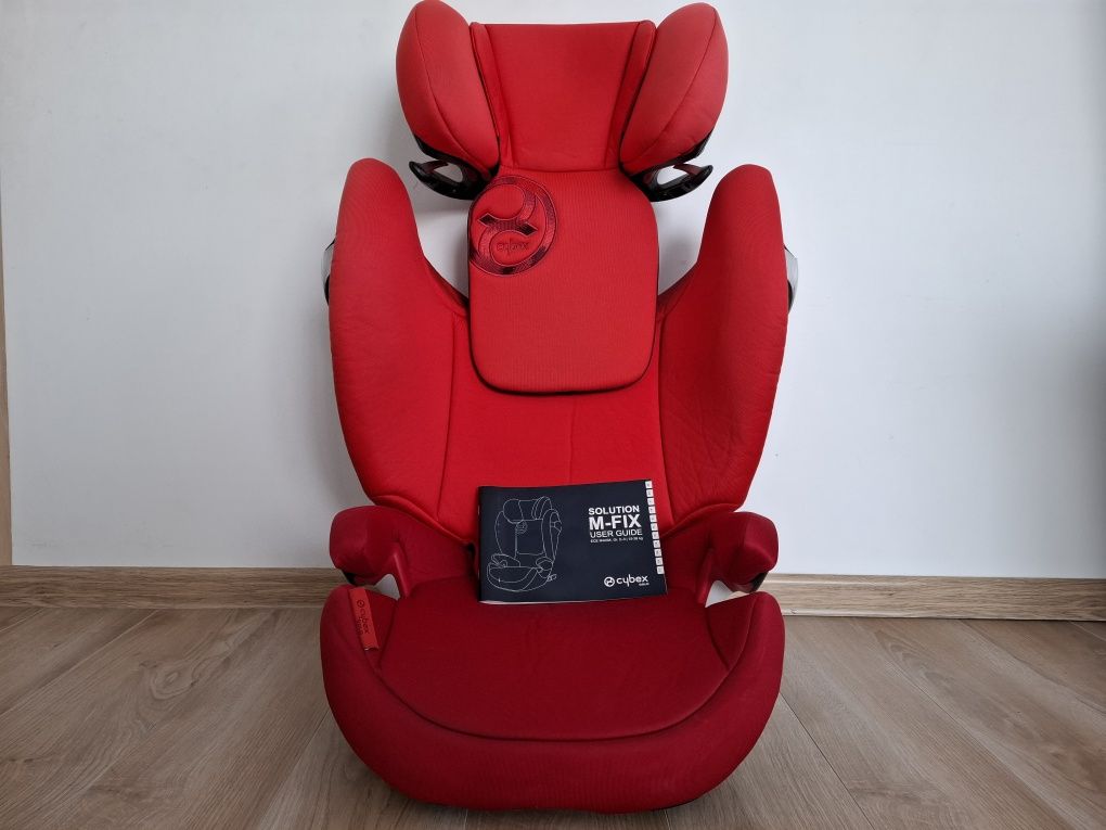 Fotelik CYBEX Solution M-Fix Mars RED czerwony