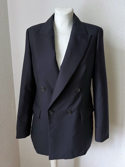 Вовняний піджак блейзер zara з плечиками