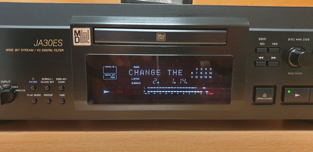 SONY MDS-JA30ES Minidisc Deck