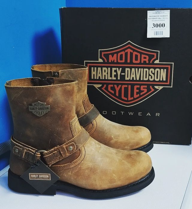 Мотоботы Harley Davidson 44р.