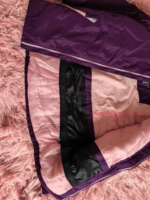 Kurtka narciarska Crivit fioletowa 146/152