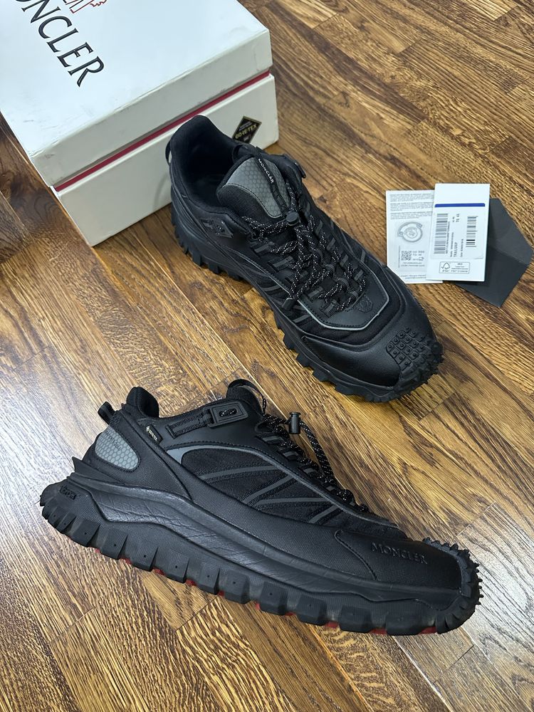 Черевики чоловічі MONCLER Чорні Trailgrip GTX