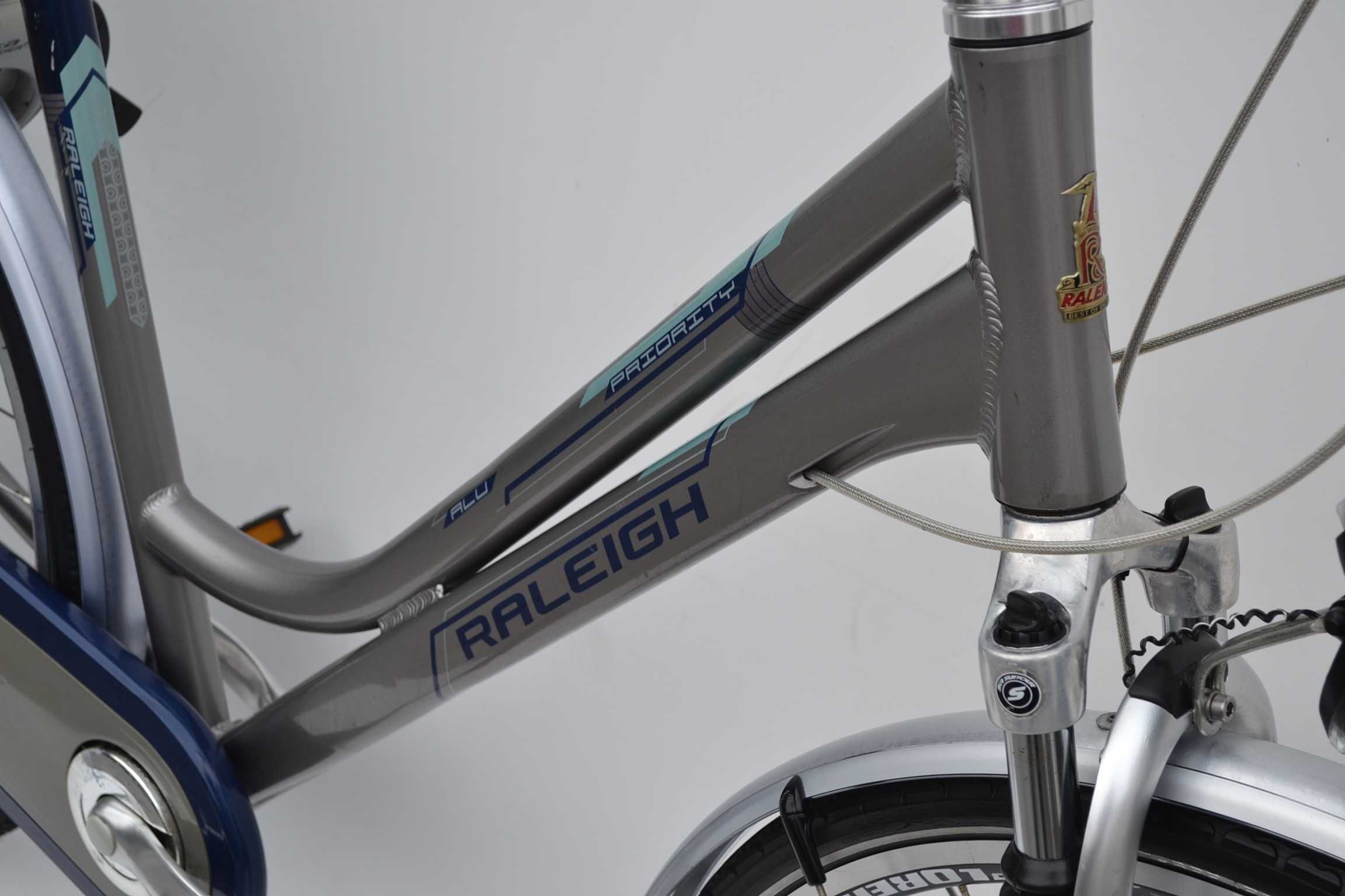 Rower alu miejski holender damka * Raleigh Prority * koła 28 58cm