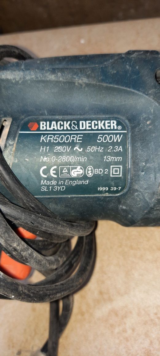 Black & Decker KR500RE на запчастини