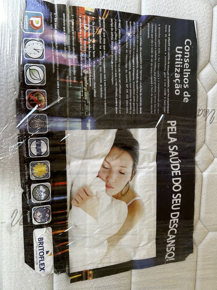 Cama Casal Madeira Branca