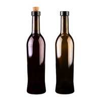 5x Butelka TOSCANA 500 ml na wino z korkiem
