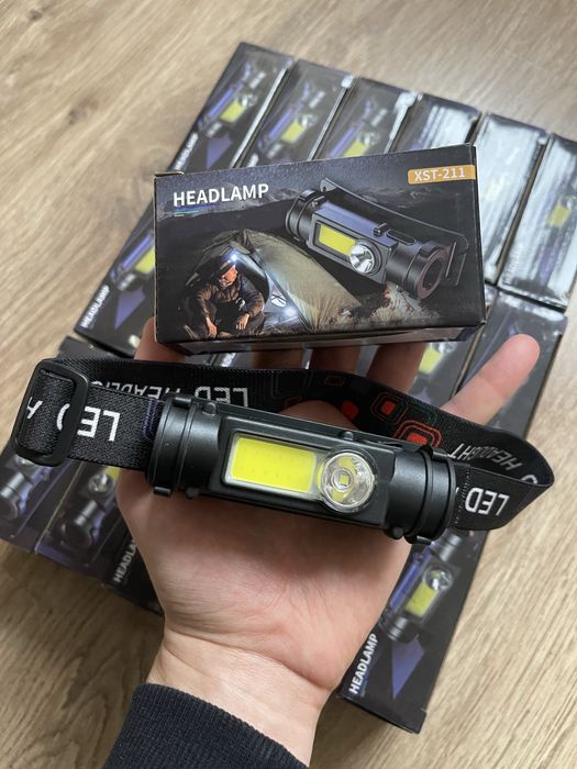 Лот 210шт! Нові LED ліхтарики з акумулятором