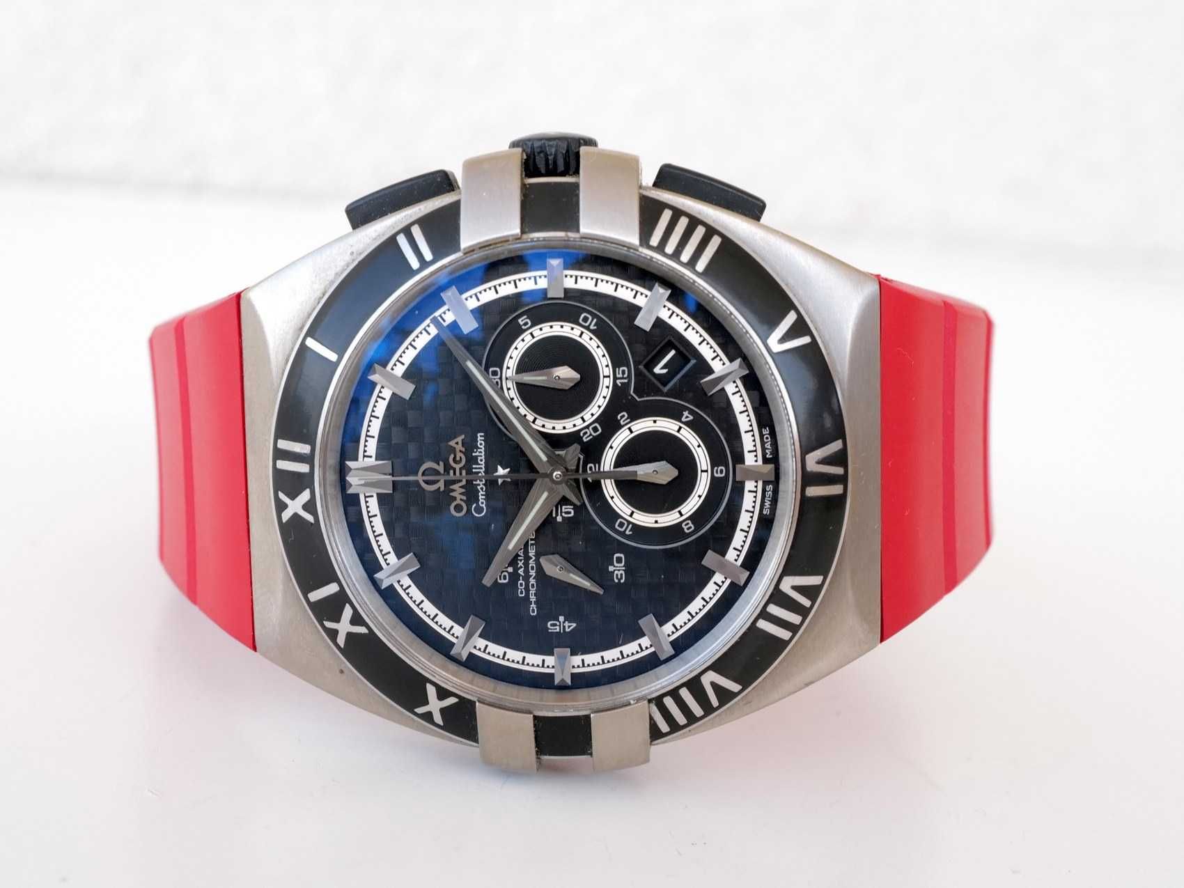 Omega Constellation Double Eagle Co-Axial Titanium Chronograph 41mm