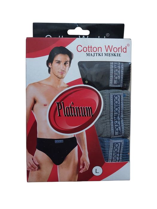 Slipy męskie Cotton World