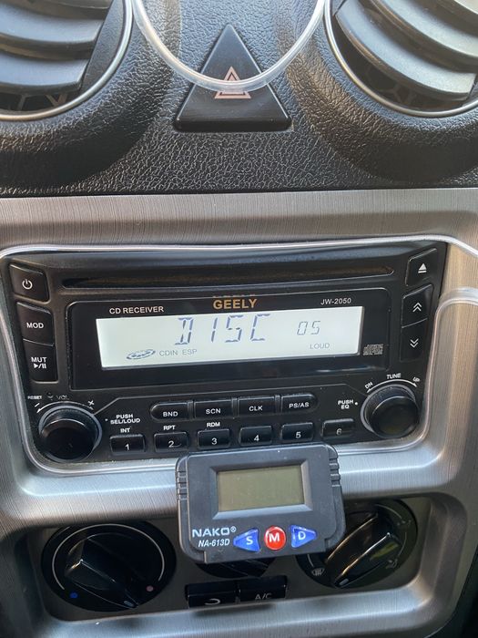 Магнітола JW- 2050 + перехідна рамка для Geely ck 2