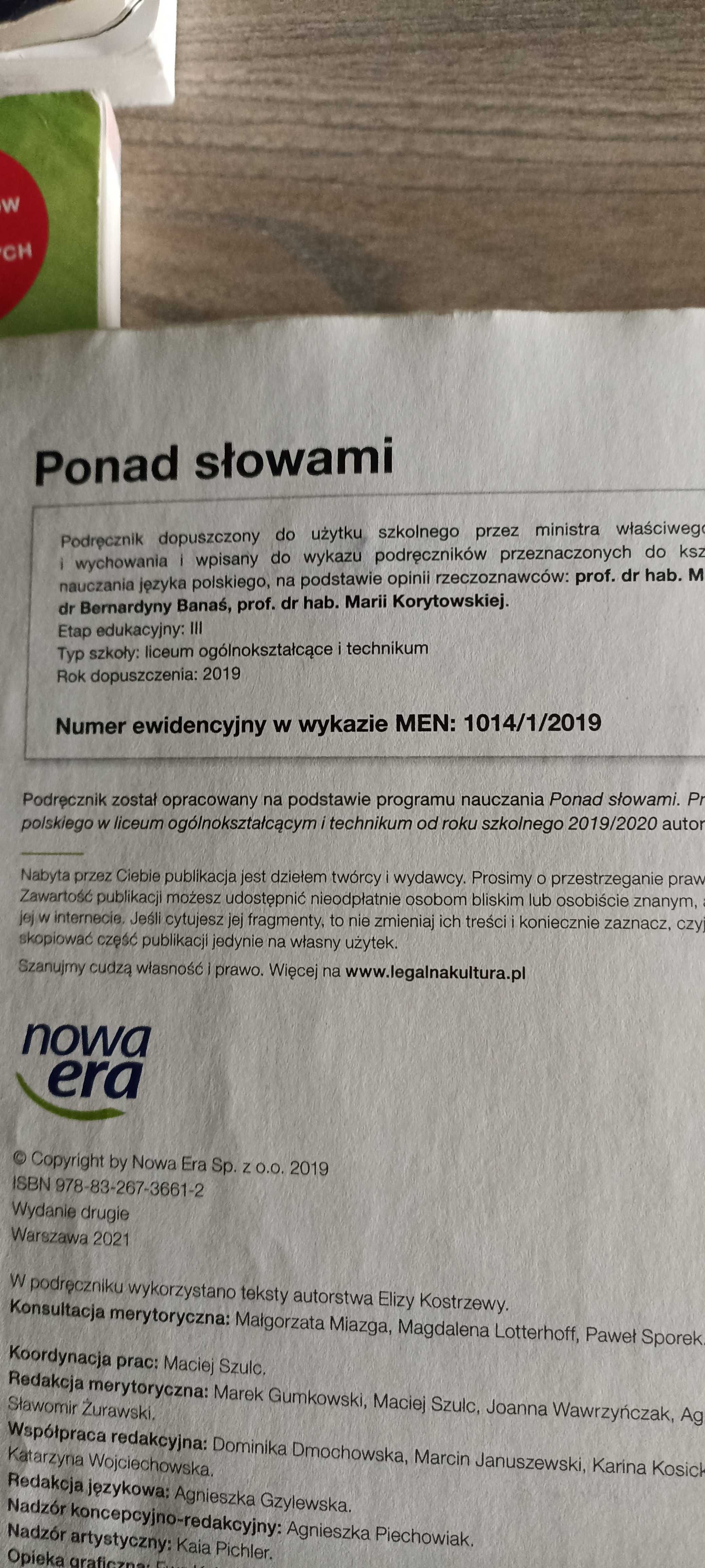 Ponad słowami 1 część 1