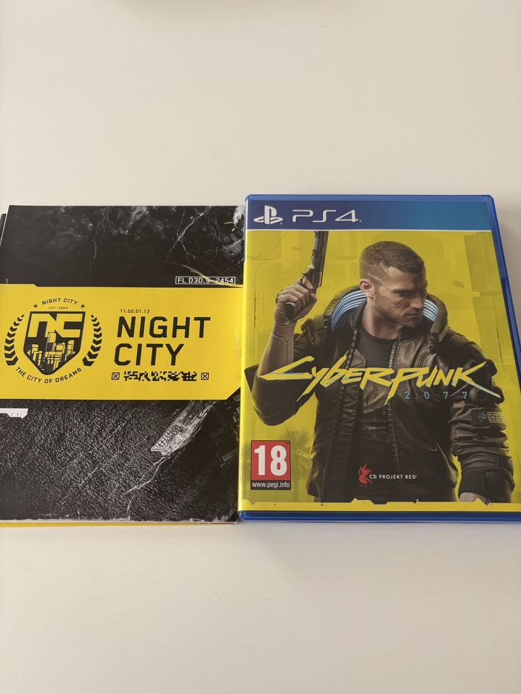 Cyberpunk 2077 PS4 zestaw