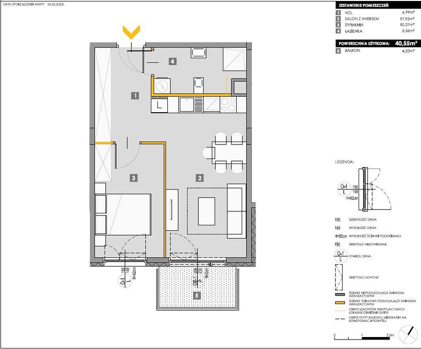 2 Pokoje 40,5 M2 Nowe Ciche Skrarbka Z Gór Białołęka [Bezpośrednio]