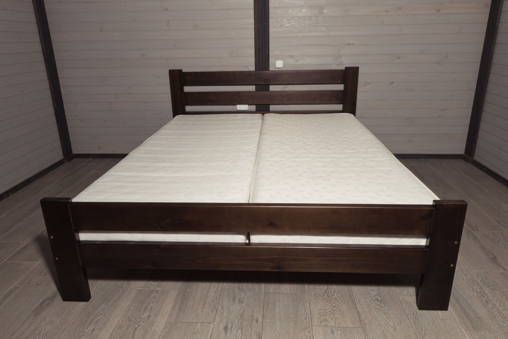 Ліжко деревянне. Ліжко з дерева Двоспальне. кровать деревянная . Крова