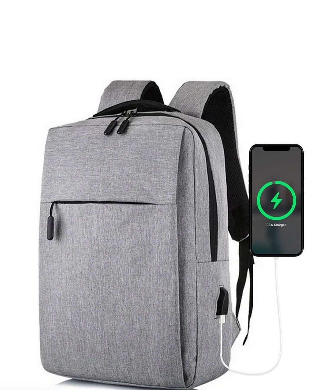 Torba plecak na laptopa z USB