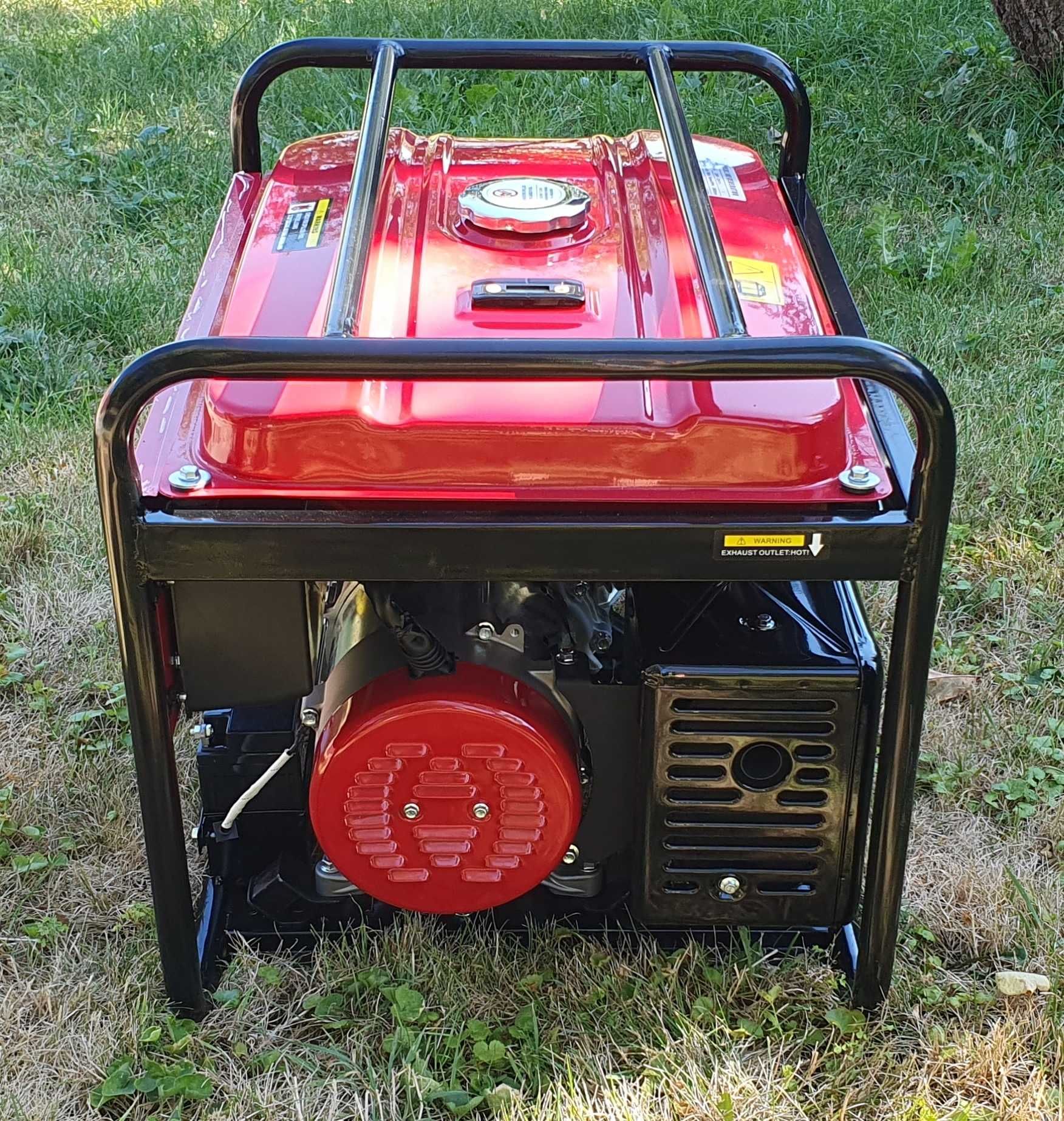 Генератор Bison BS6500E, 5/5,5 кВт., електростартер, газ/бензин.