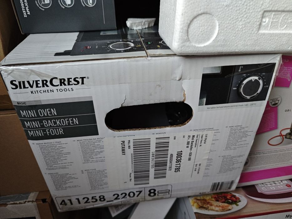 Mini piekarnik silvercrest 800w