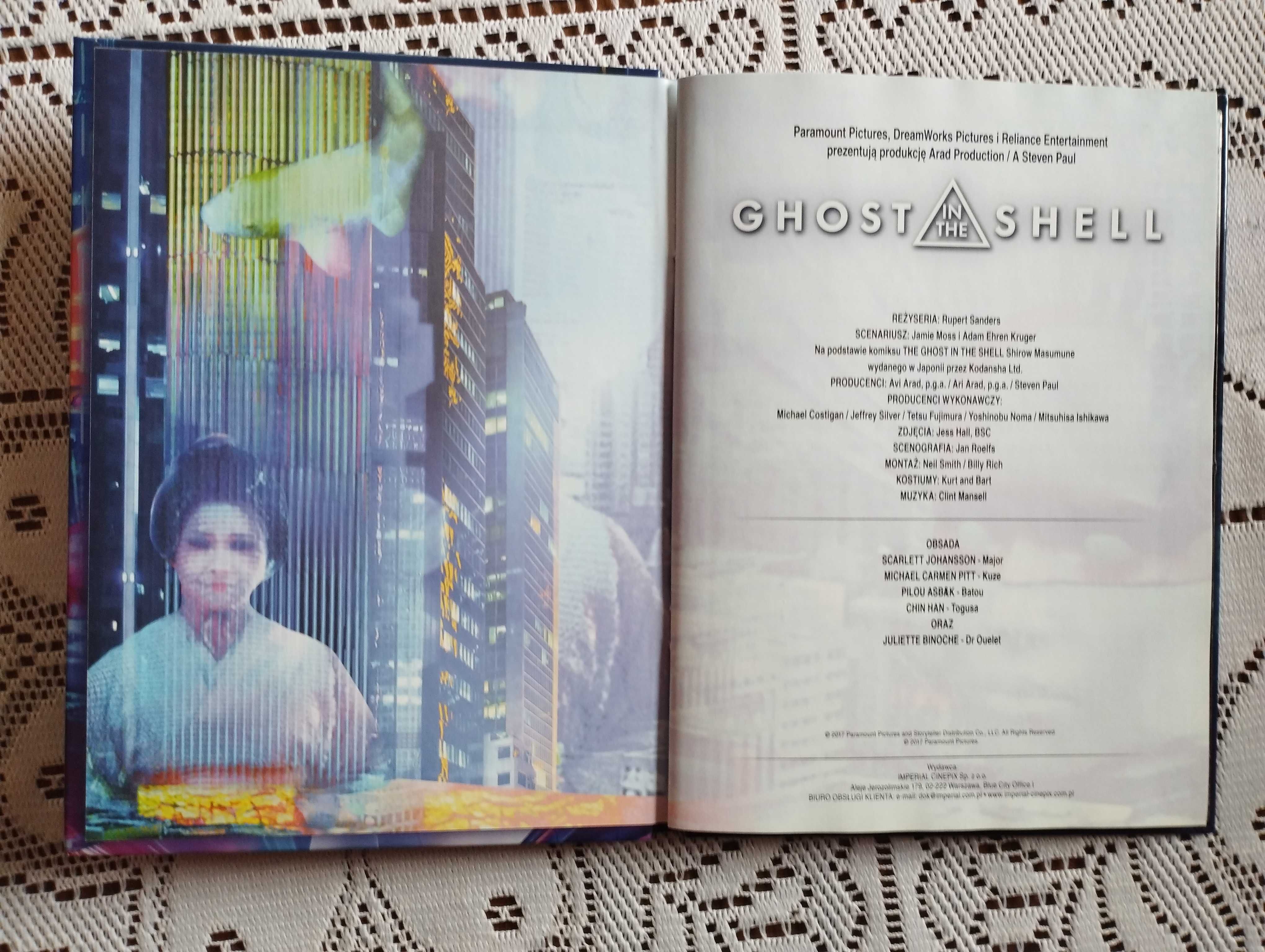 Płyta DVD , film Scarlett Johansson Ghost in the Shell