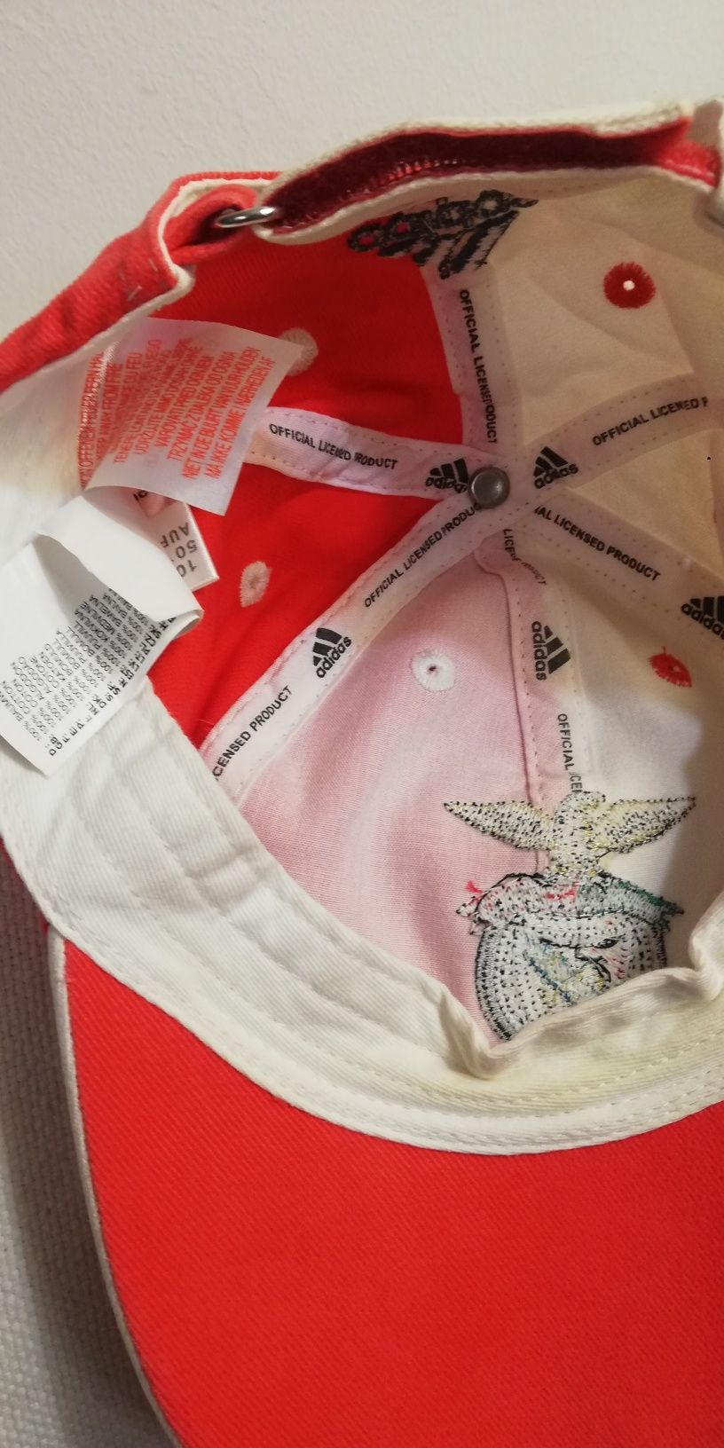 Boné do Benfica Adidas de criança
