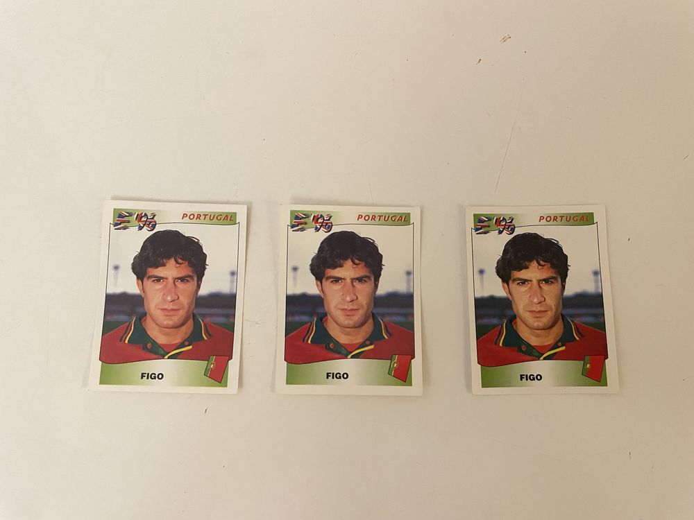 Cromos do Luís Figo (Panini)