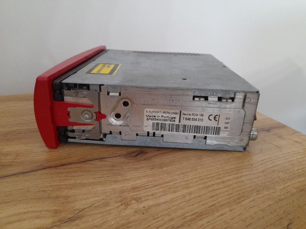 Unikatowe radio Blaupunkt Sevilla RDM 168 Colour Edition Red !!!