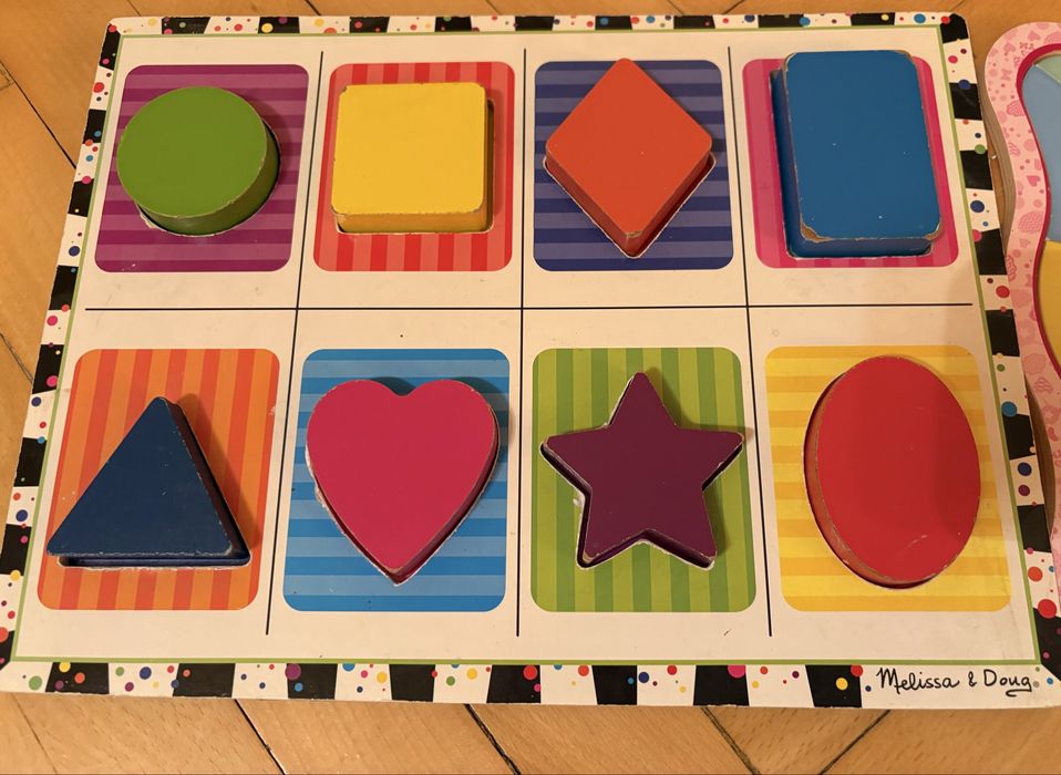 Dwie układanki, w tym jedna Melissa i Doug