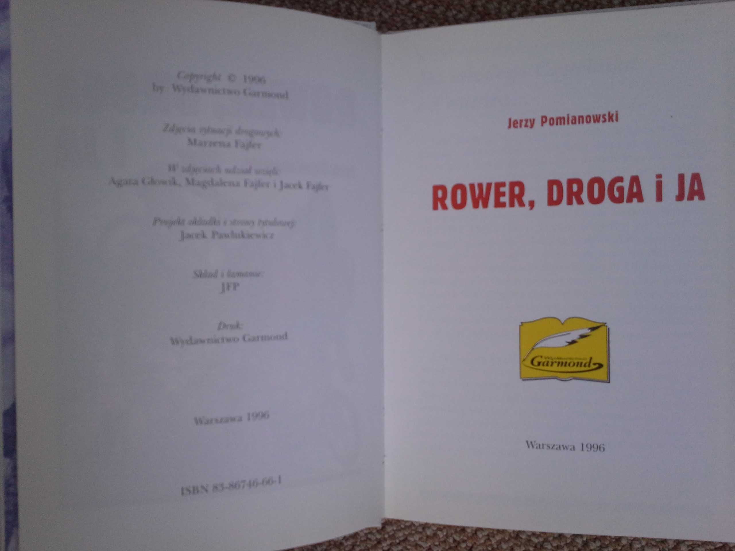 Rower, Droga i Ja, Jerzy Pomianowski, książka dla rowerzystów