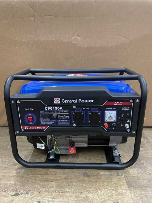 Генератор бензиновый Central Power CP6150A (3,5-3,8 кВ AVR мідь)