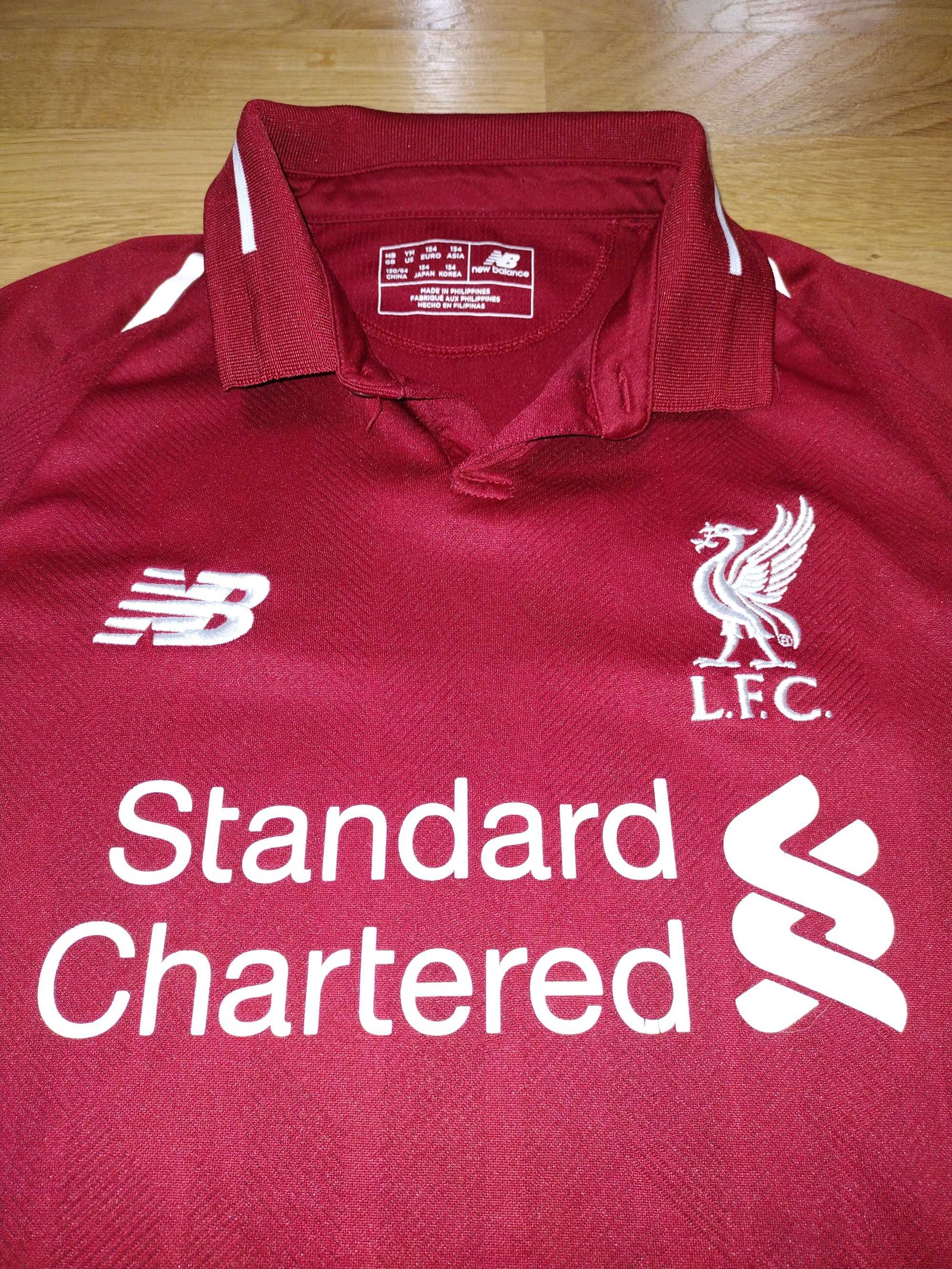 Koszulka chłopięca New Balance Liverpool rozmiar 134
