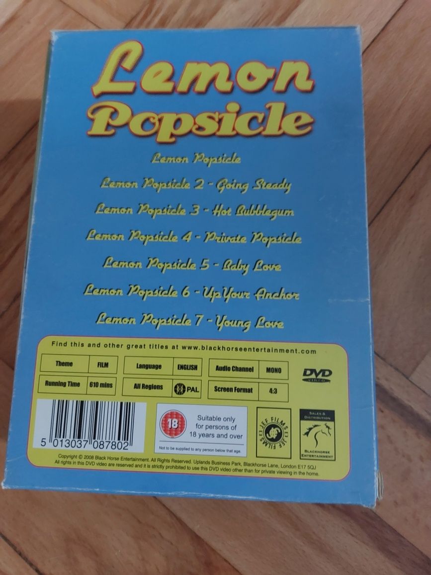 Lody na patyku dvd box set Lemon popsicle