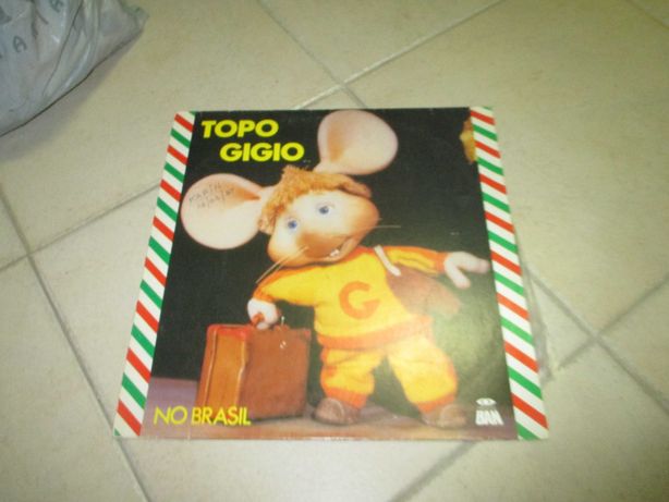 Disco antigo vinil LP Topo Gigio