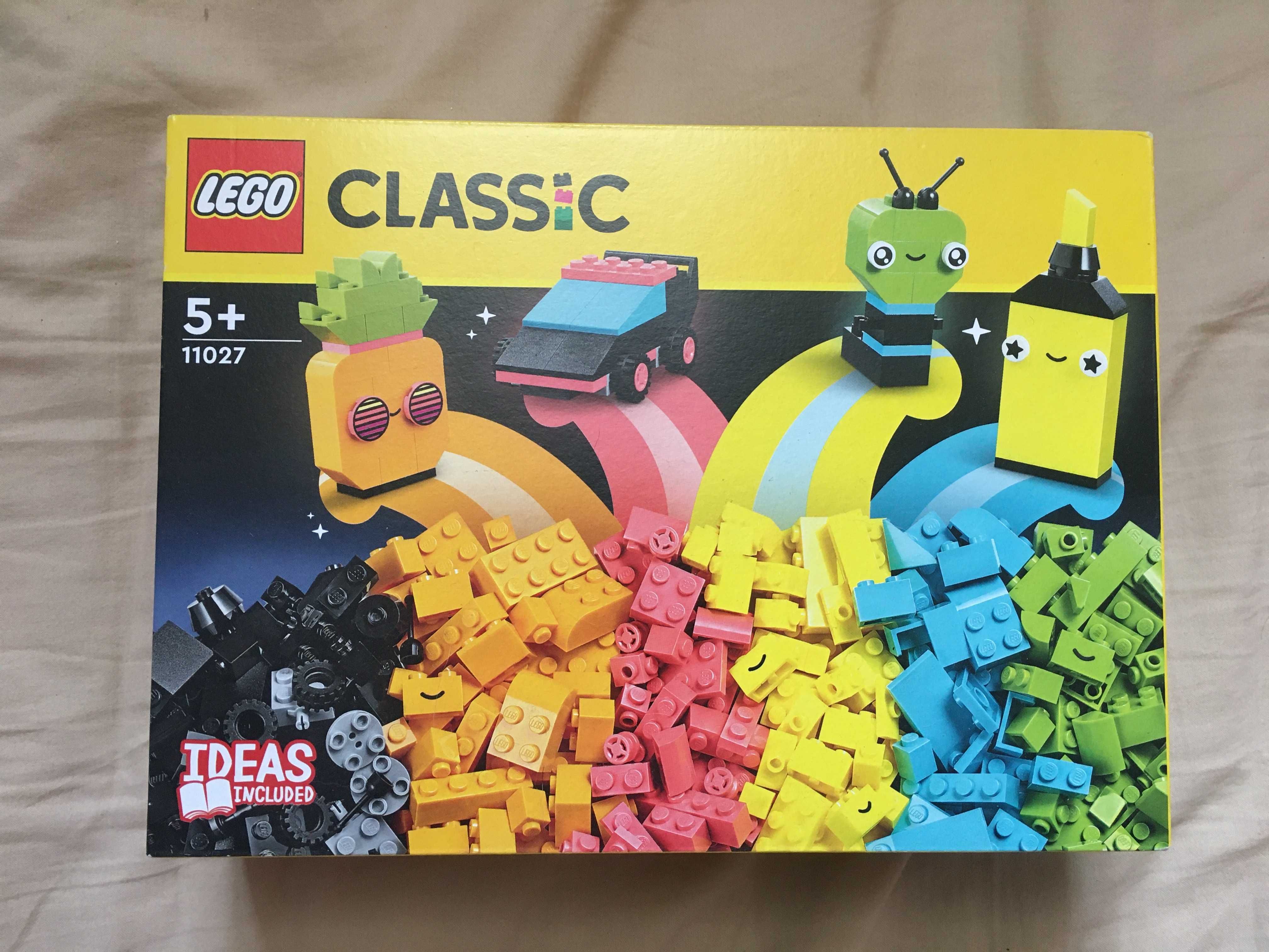 LEGO Classic 11027 Kreatywna zabawa neonowymi kolorami