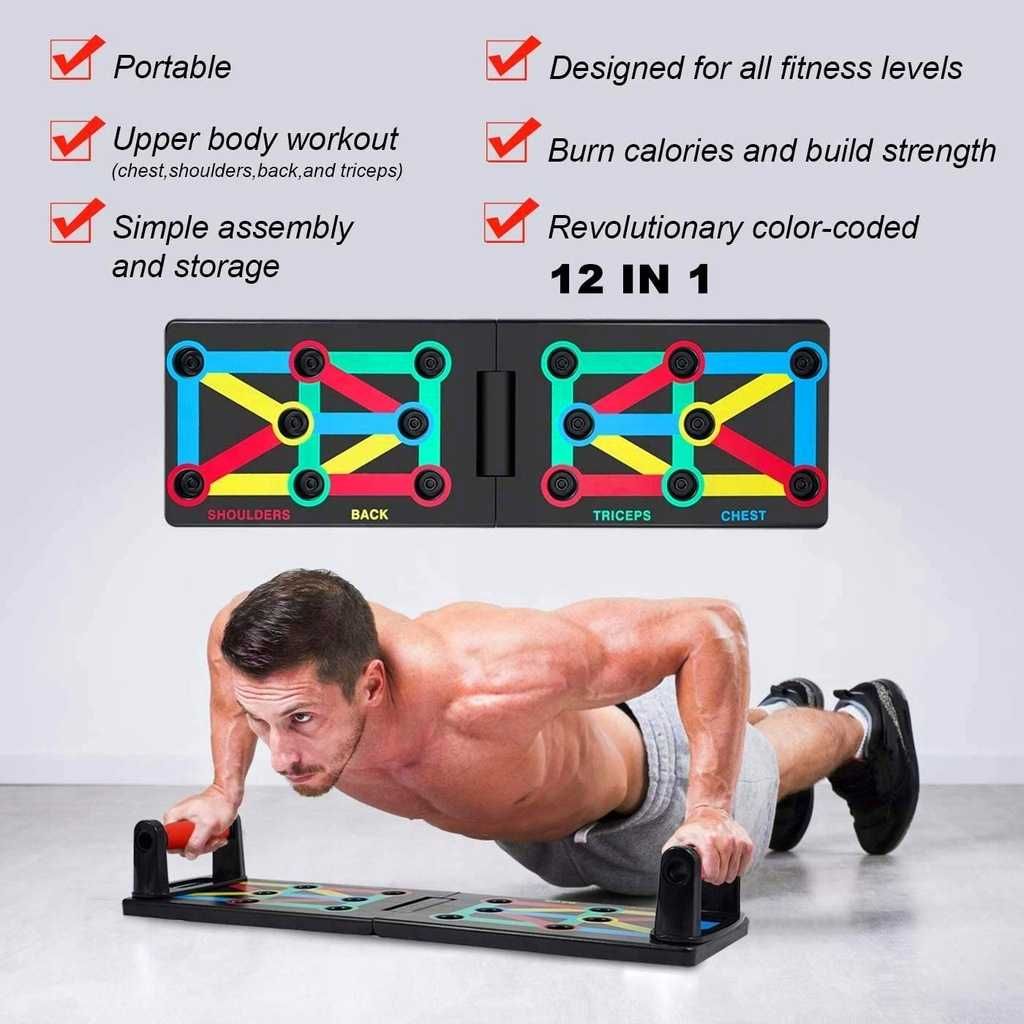 UCHWYTY push up board deska do ćwiczeń ADKWSE A307