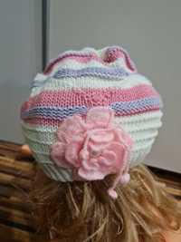 Zimowa czapka dla dziewczynki
