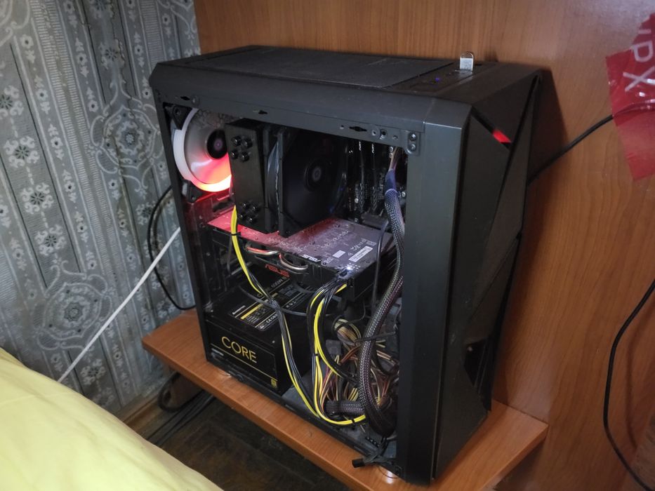 Игровой пк, компьютер Ryzen 5500, 32 gb, 500 ssd