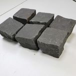 kostka czarna 10x10 gr. 5 cm bazaltowa łupana rzędowa