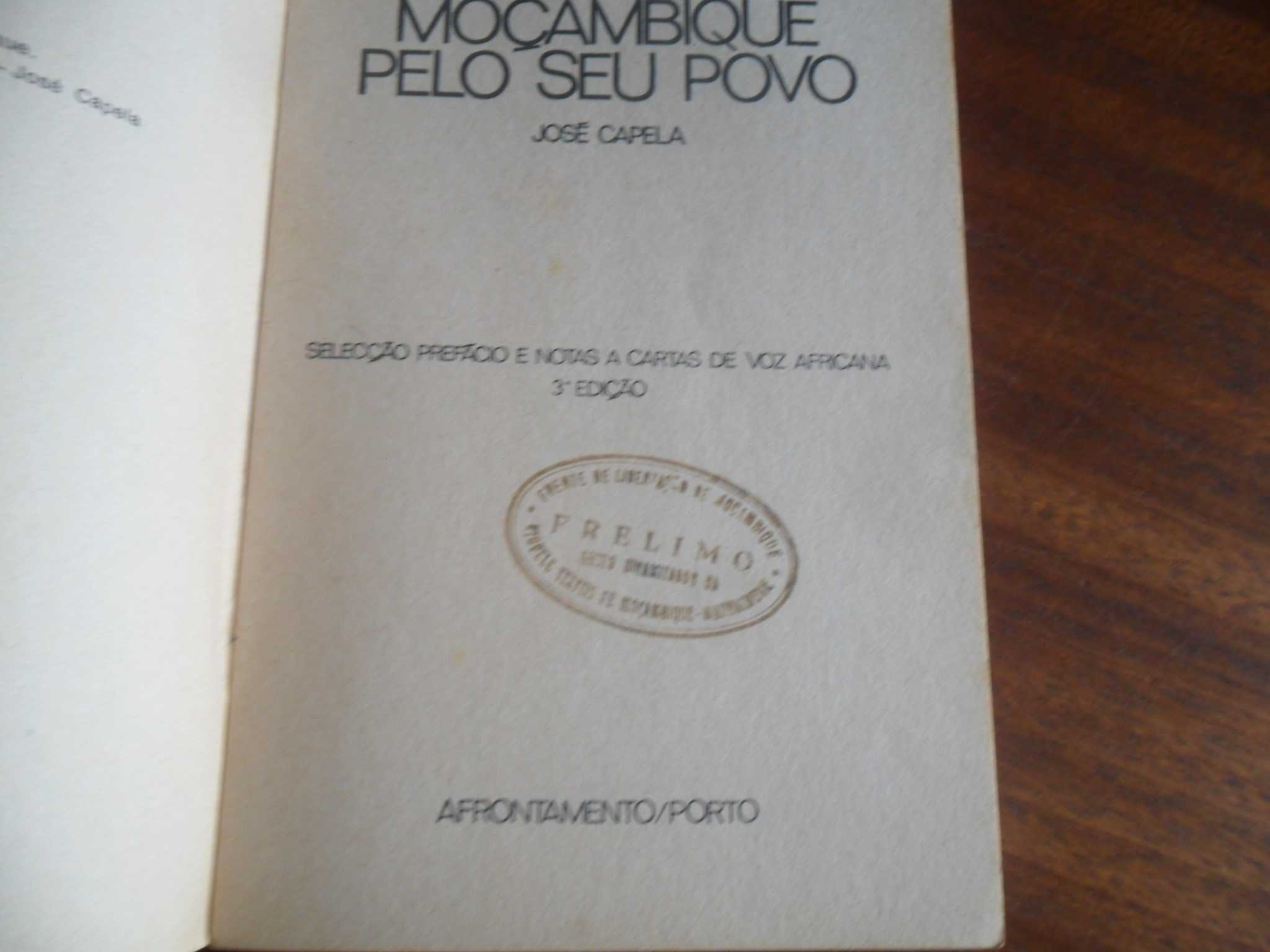 "Moçambique pelo seu Povo" de José Capela - 3ª Edição de 1974