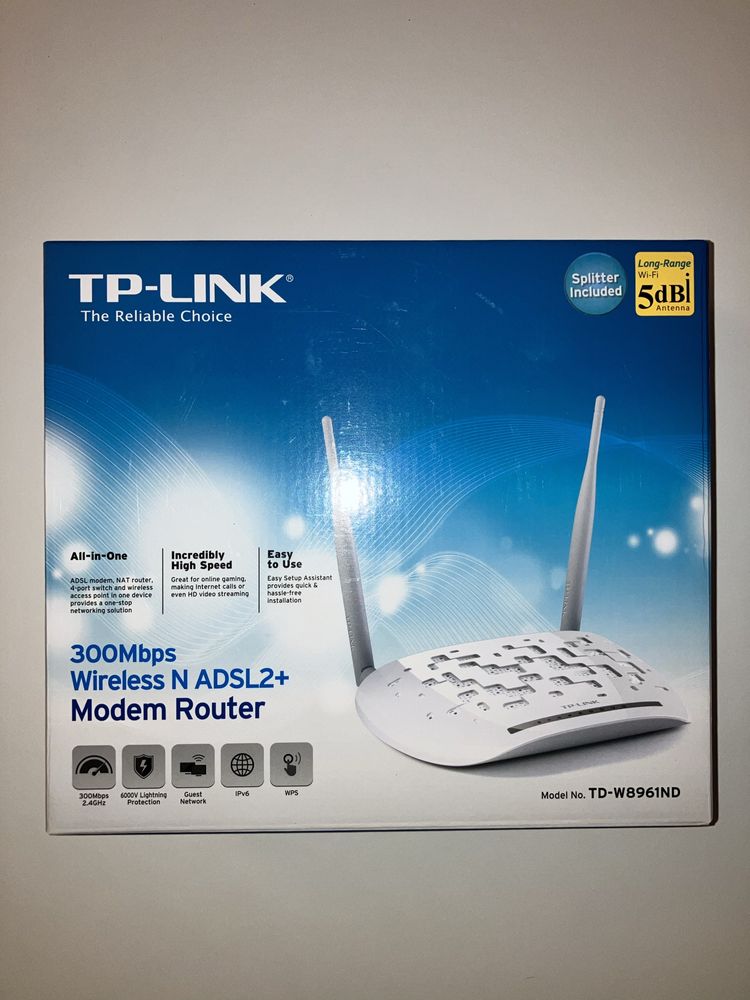 Router TP-LINK Adsl2