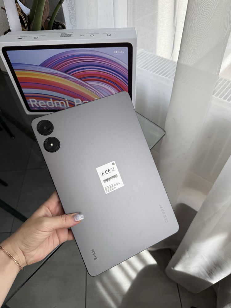 В ПОДАРУНОК чохол та скло. Планшет redmi pad pro graphite gray 128g