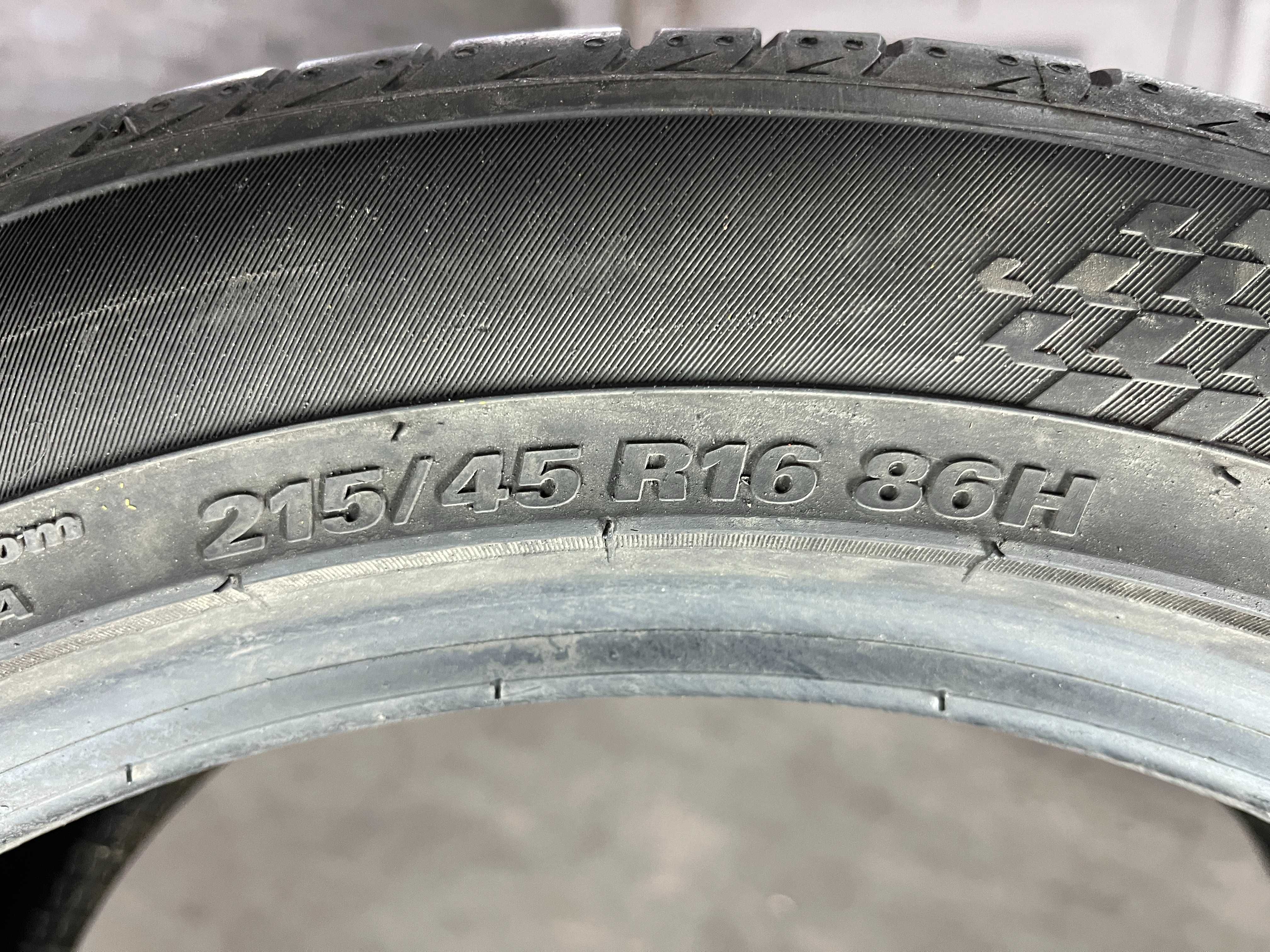 LS803 Літні шини 215/45r16 Kumho Ecsta HS51 пара резина р16