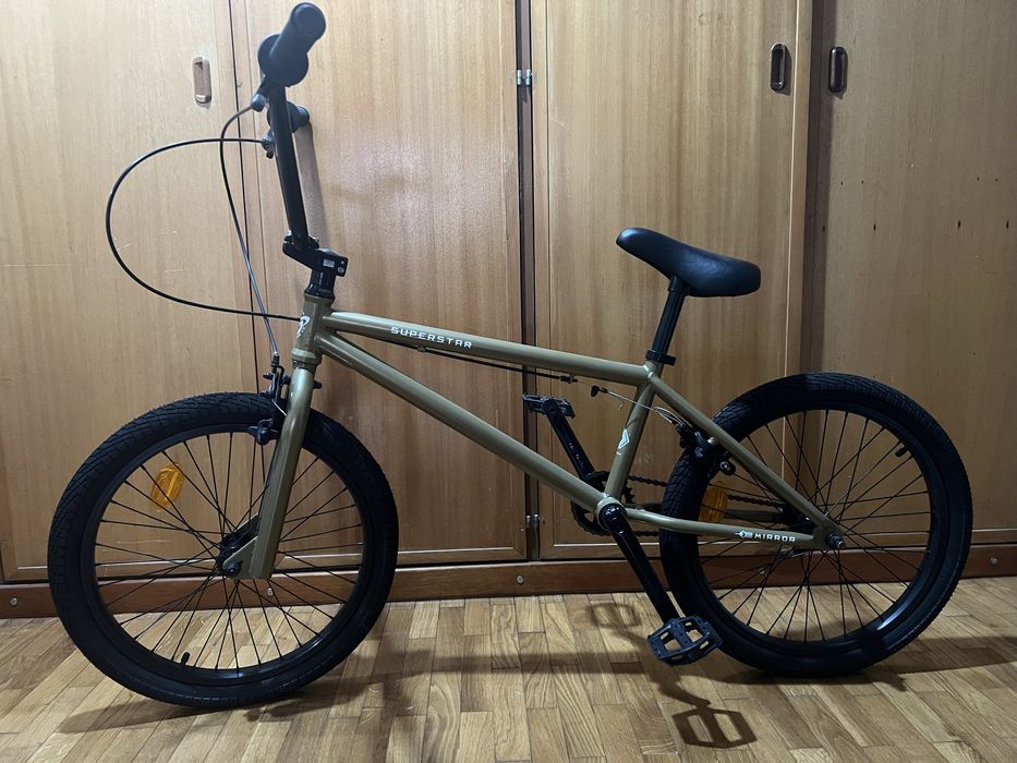 Bicicleta BMX crianca bronze